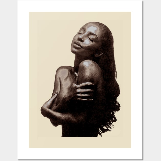 Sade / Retro Love Deluxe Wall Art by Native Culture